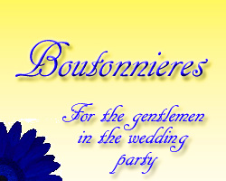 Boutonnieres by Toronto Wedding Florist