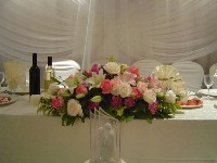Table centerpieces by Toronto Wedding Florist